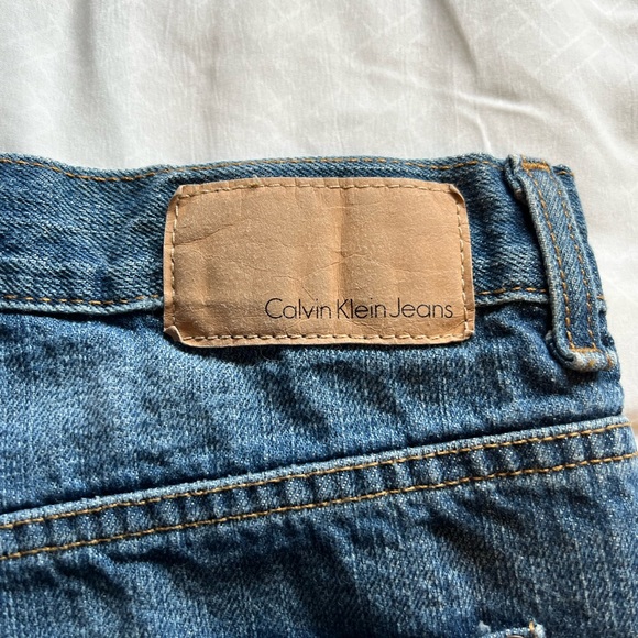 Mens Calvin Klein jean size 34 relaxed straight leg - Picture 8 of 10